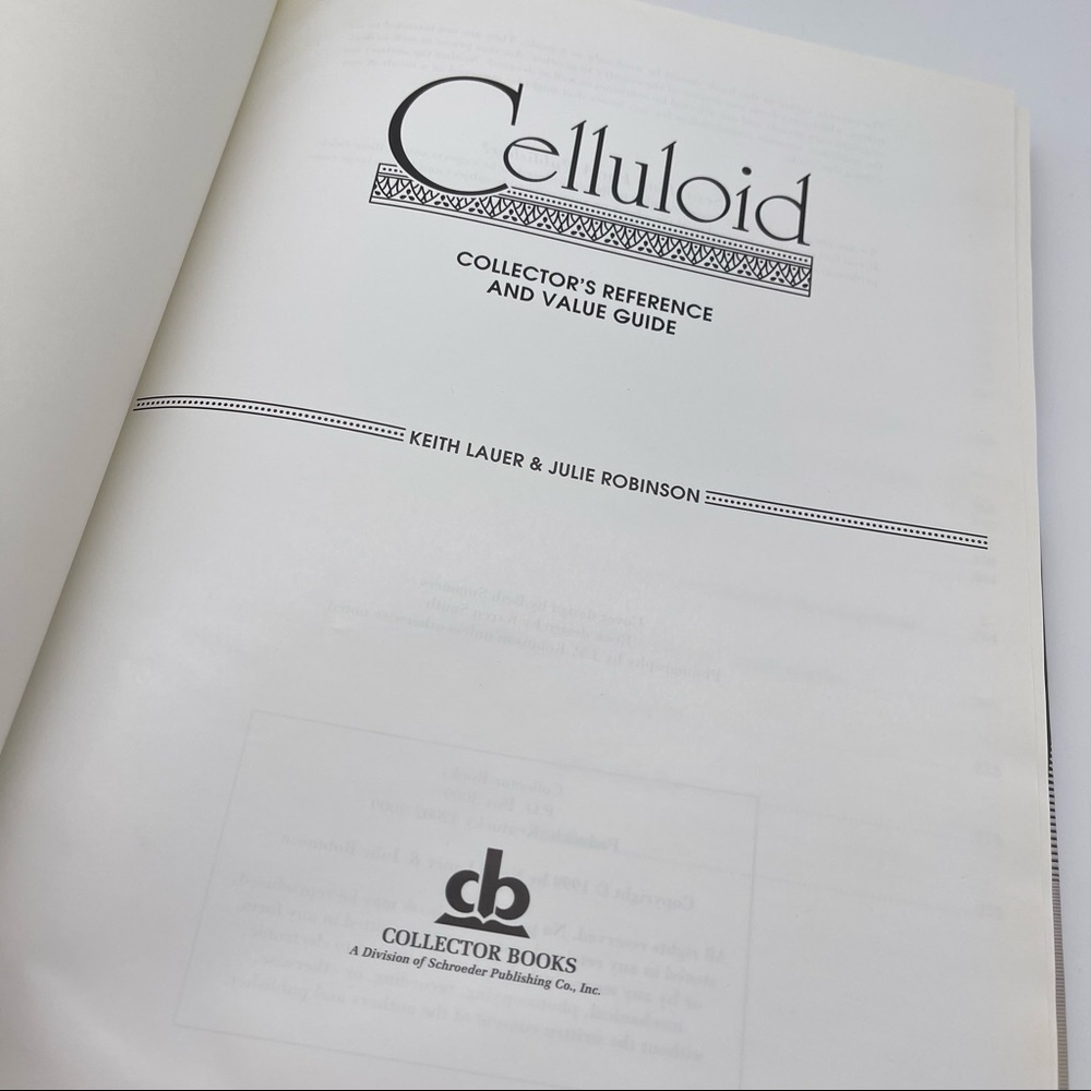 Celluloid Collectors Reference Value Guide Keith Lauer Julie Robinson Book - Picture 6 of 15